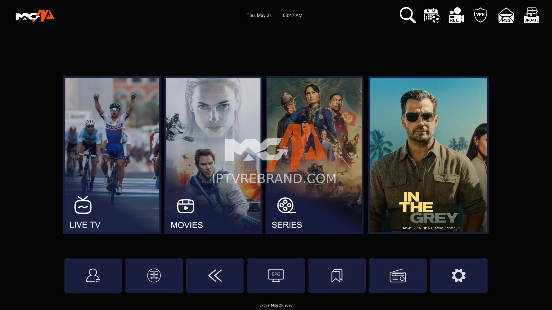 XCIPTV V2000 MULTI DNS PANEL